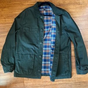J. Crew Factory - Utility Jacket with Flannel Lining
